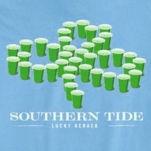 Southern Tide "Lucky Rerack" Men's XL Pocket Tee